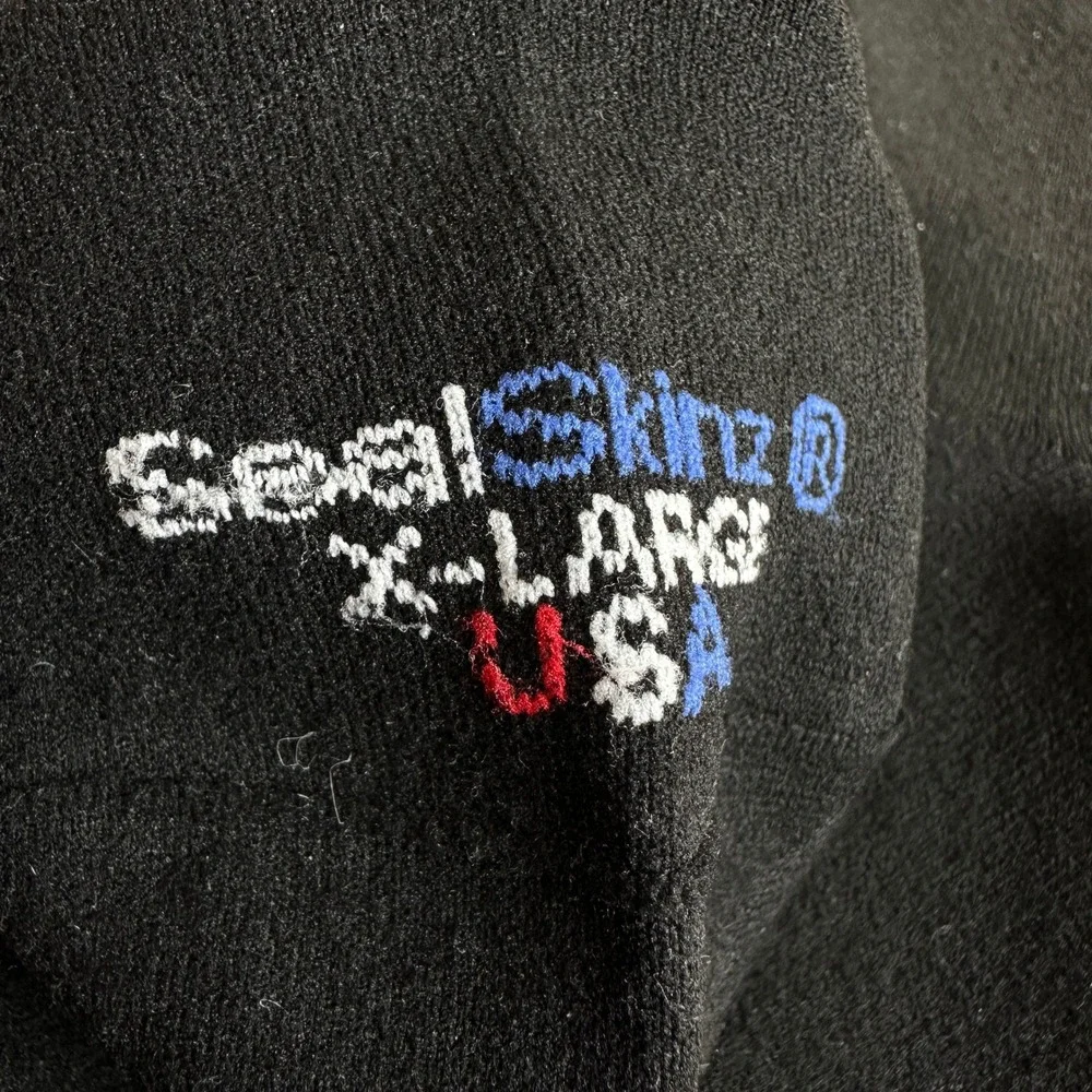 SealSkinz Waterproof Mid Calf Crew Socks Black XL USA Surf Scuba Alaska Outdoors